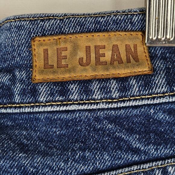 LE JEAN BY CHARLIE GAY WOMEN'S STELLA FLARE HI-RISE BLUE WASH JEAN PANT SIZE 26 - Picture 5 of 13